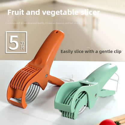 Kitchen Tools Stainless Steel Vegetable and Fruit Slicer Multi Functional Salad Slicer Kitchen Accessories