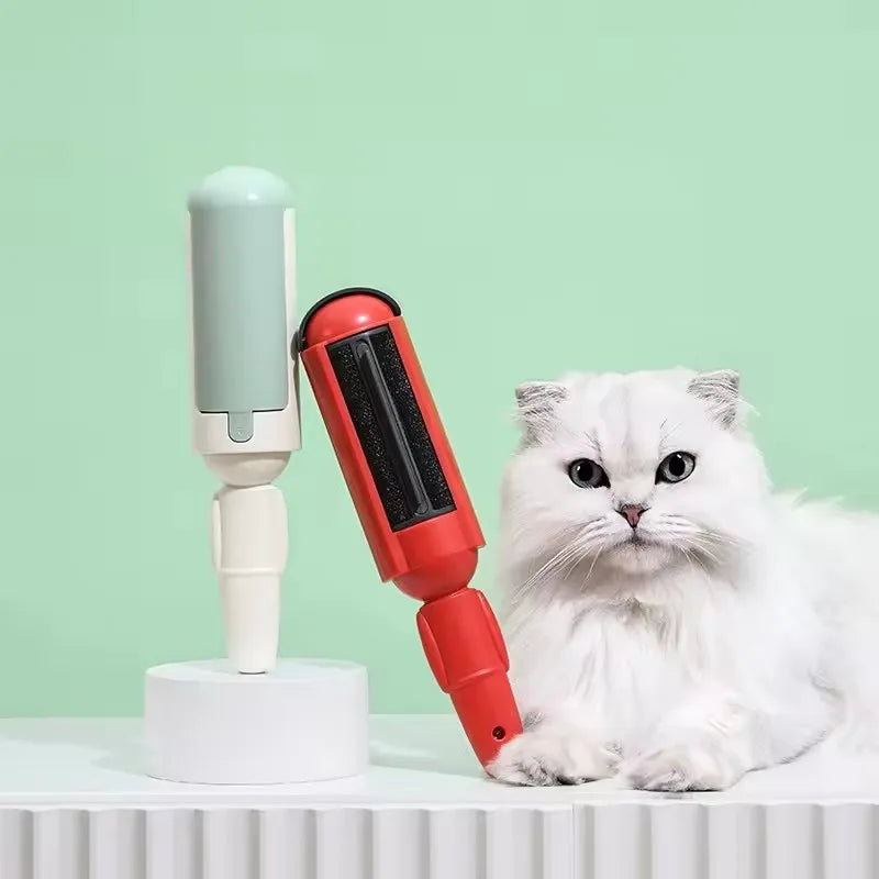 Pet Hair Remover Reusable Pet Lint Roller Brush Multi-Purpose Sofa Clothes Hair Sticker Roller Sticker Lint Remover
